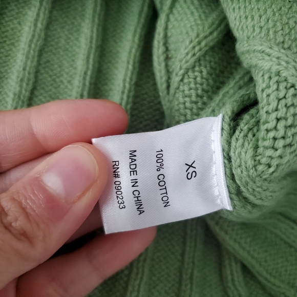 PacSun LA Hearts Sailing Sweater in sage - Picture 7 of 8